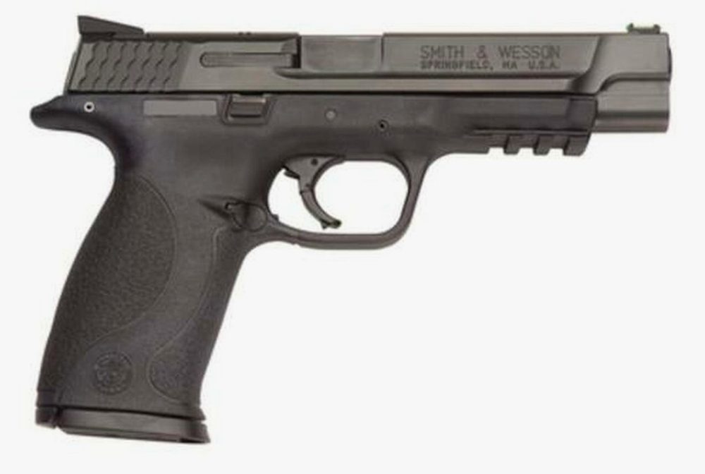 Smith & Wesson M&P 40 Pro .40SW 5" Melonite Finish, Fiber Optic Sights, 15 Round