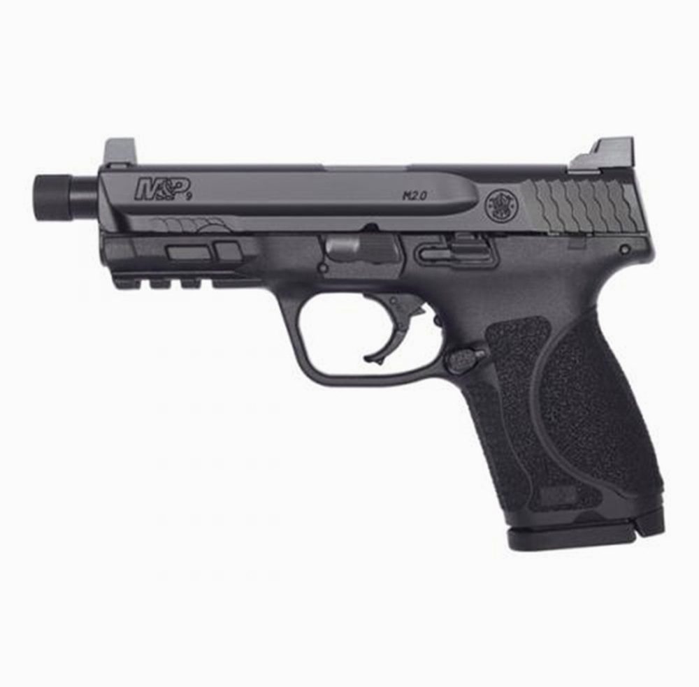 Smith & Wesson M&P 9 M2.0 Compact 9mm, Threaded Barrel, Black, 10rd