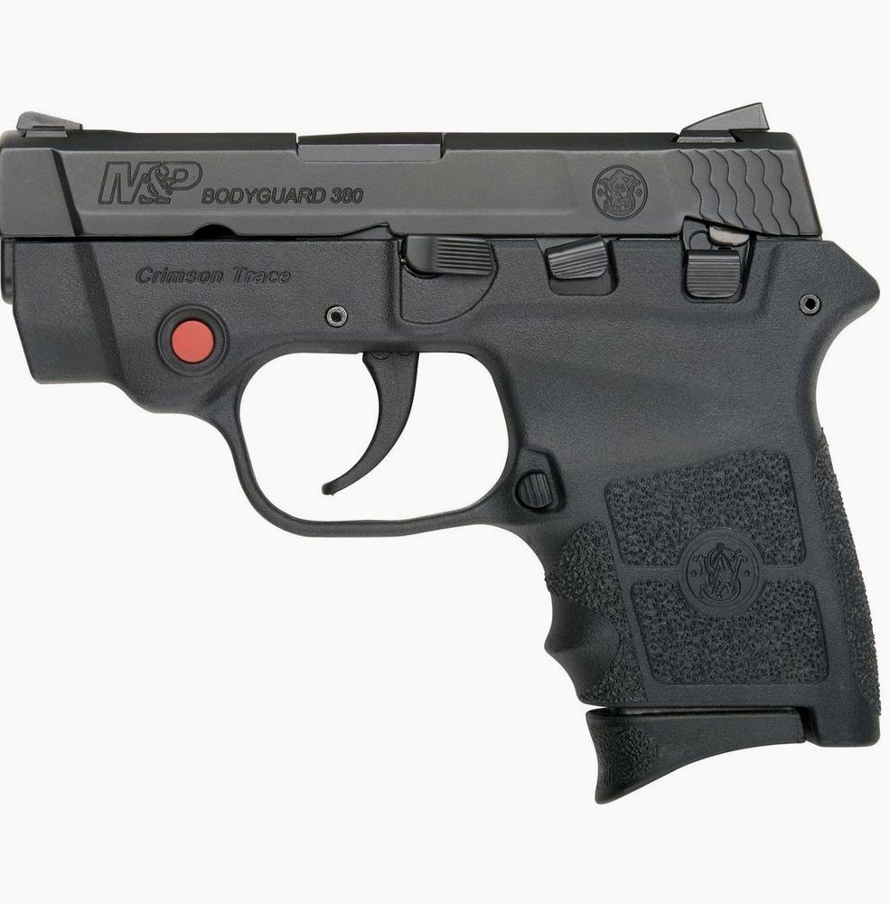 Smith & Wesson M&P Bodyguard 380 ACP, 2.75" Barrel, Black, Poly Frame, No Laser, 6rd