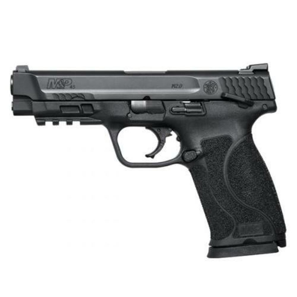 Smith & Wesson M&P M2.0 .45 ACP, 4.6", Thumb Safety, Black