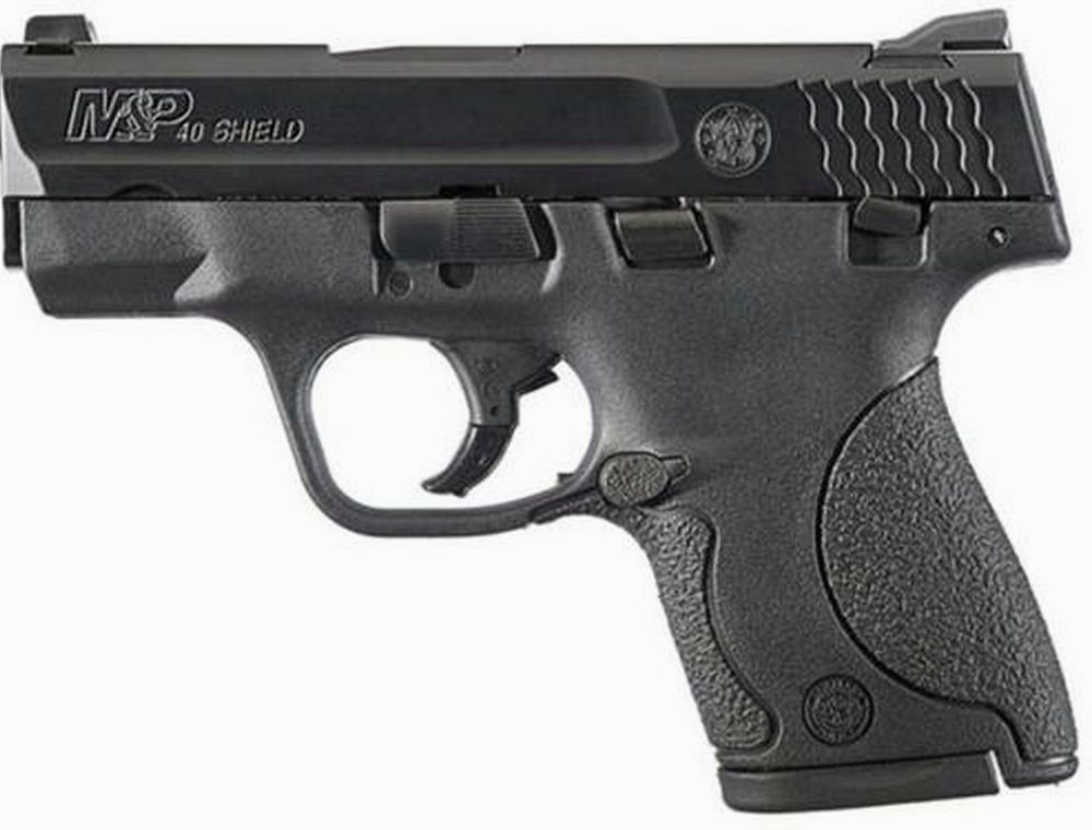 Smith & Wesson M&P Shield .40 SW, Thumb Safety, No Mag Safety, 6rd + 7rd Mags