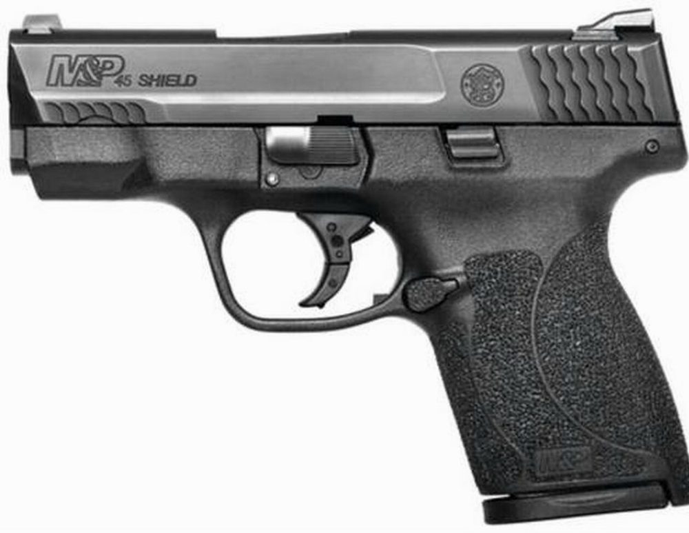 Smith & Wesson M&P Shield 45 ACP, 3.3" Barrel, No Thumb Safety, 7rd