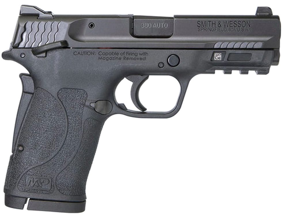 Smith & Wesson M&P Shield EZ .380 ACP, 3.6" Barrel, Adj Rear Sight, Manual Safety, 8rd