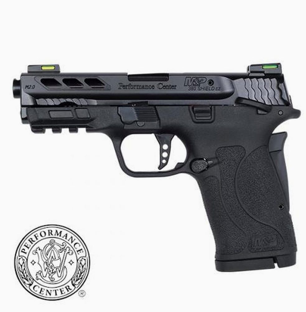 Smith & Wesson M&P Shield EZ M2.0 Performance Center 380 ACP, 3.8″ Barrel, Black, MA Compliant, 8rd Smith & Wesson