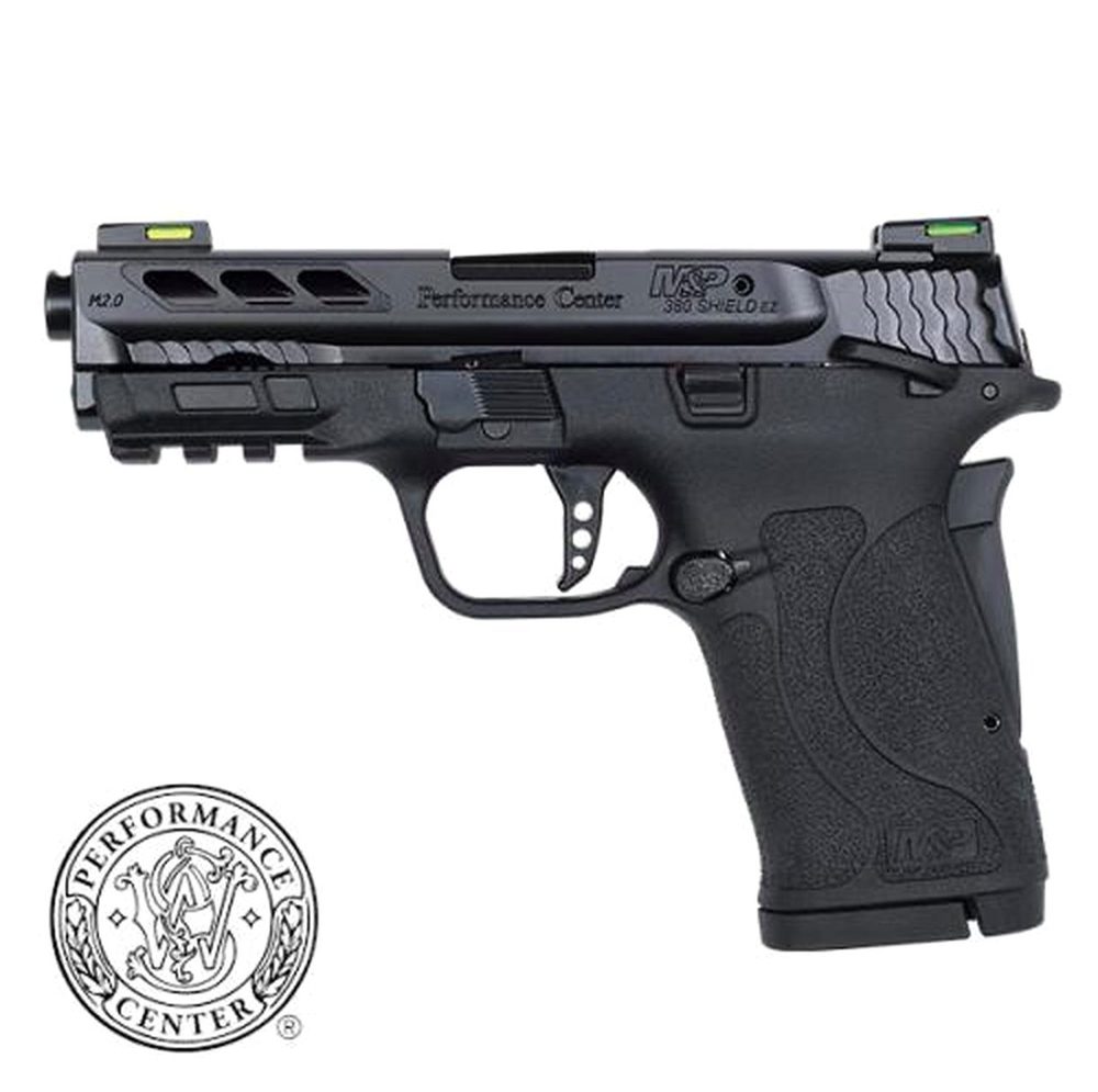 Smith & Wesson M&P Shield EZ M2.0 Performance Center 380 ACP, Silver Ported Barrel