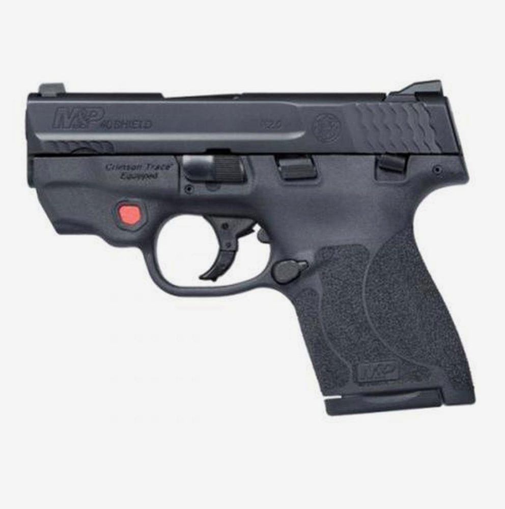 Smith & Wesson M&P Shield M2.040 S&W, Integrated Crimson Trace Laser, 3.1", 6/7rd