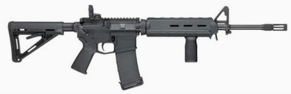 Smith & Wesson M&P15 5.56/223, Magpul MOE Mid Length, Black, 30 Round Mag