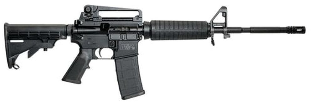 Smith & Wesson MP15 Tactical 5.56/223, 16" Chrome Lined Barrel, 1/7 Twist, Detachable Rear Sight, 30rd