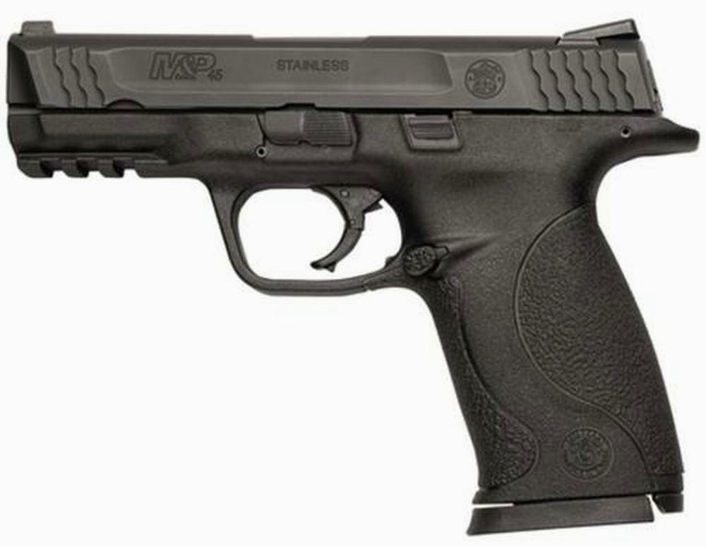 Smith & Wesson M&P45, Black, 10 Rnd Mags