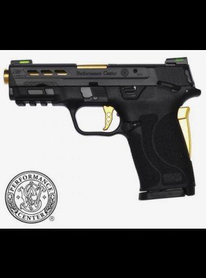 Smith & Wesson M&P9 Shield EZ 9mm Performance Center Pistol with Gold