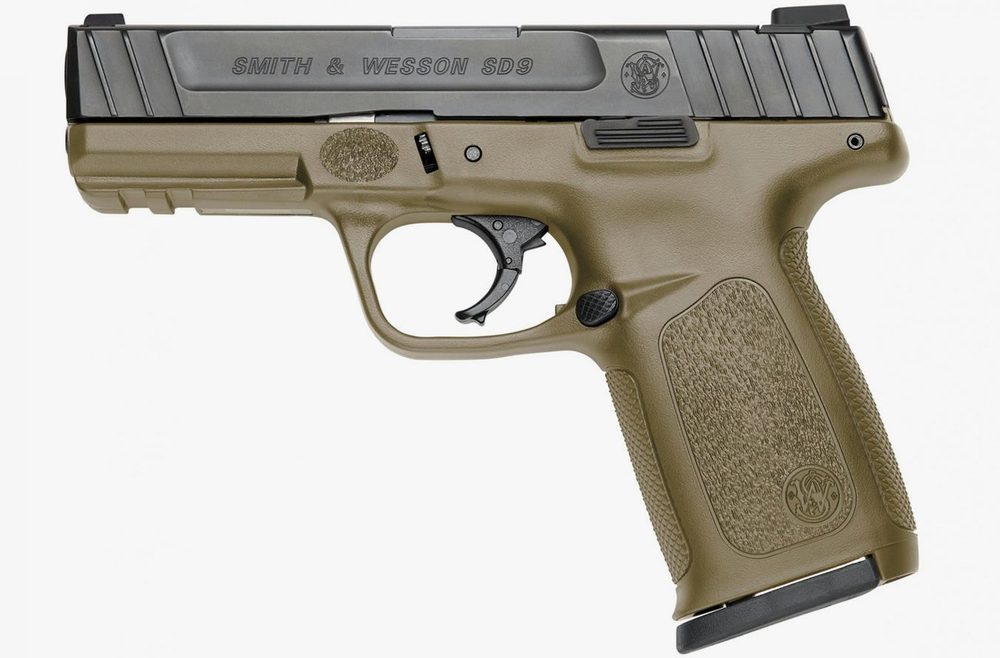 Smith & Wesson SD9 9mm with Flat Dark Earth (FDE) Frame