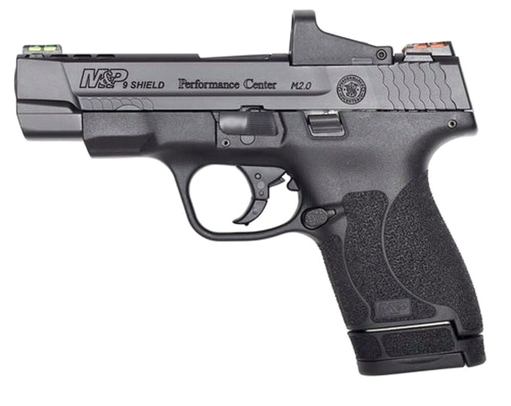 Smith & Wesson Shield M2.0 Performance Center 9mm, 4", 7rd, Black