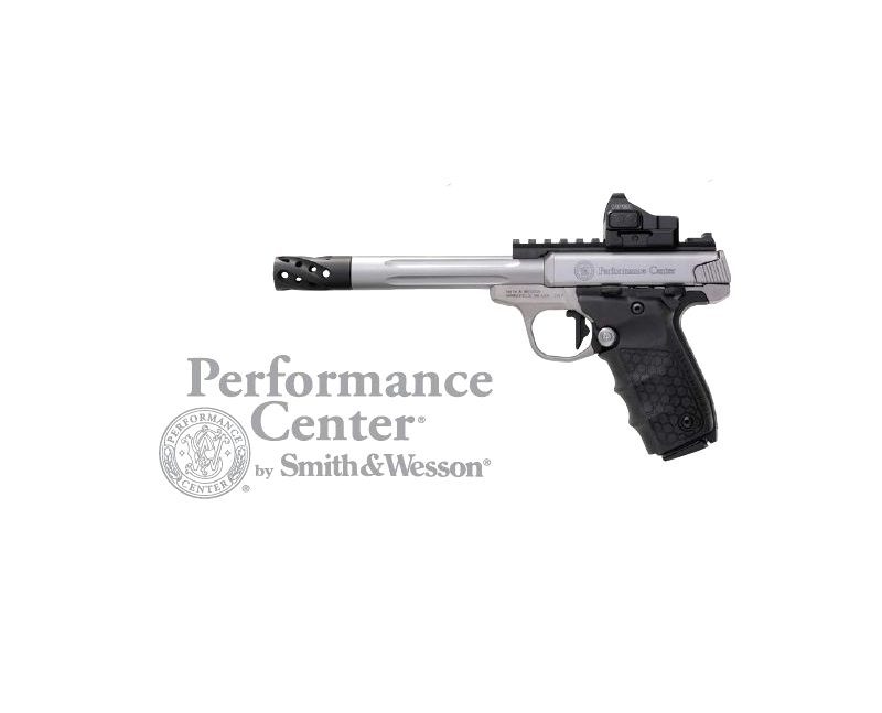 Smith Wesson Sw22 Victory 22 LR 5 5 Barrel Stainless Steel Frame Black Grip 10rd Smith Wesson