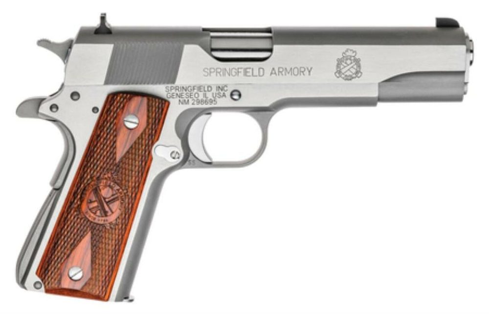 Springfield 1911 MilSpec 45 ACP Stainless Steel