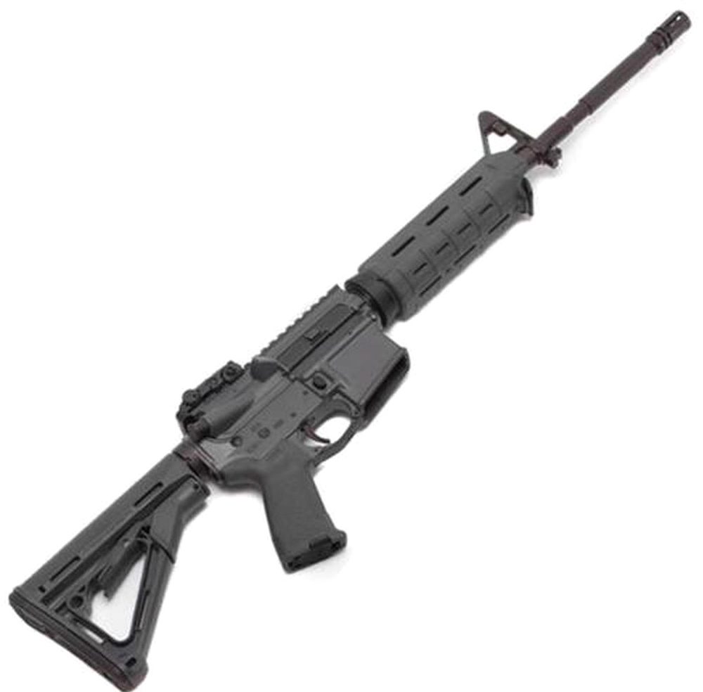 Spike's Tactical, M4LE 223/5.56 16" Barrel, Grey, MOE Grip, Magpul CTR Stock & Backup Flip Sight No Magazine