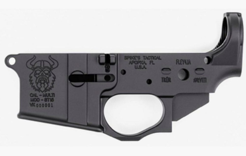Spike''s Tactical, Viking, Stripped Lower 223/5.56mm, Black, Non-Colored
