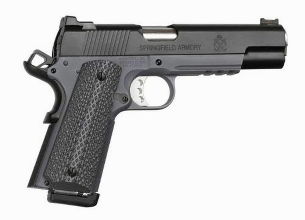 Springfield 1911 45 ACP Combat Operator 5" Barrel Gray Frame