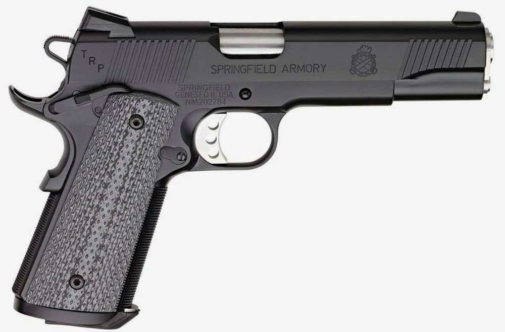 Springfield 1911 45 ACP TRP, Novak Sights, Armory Kote