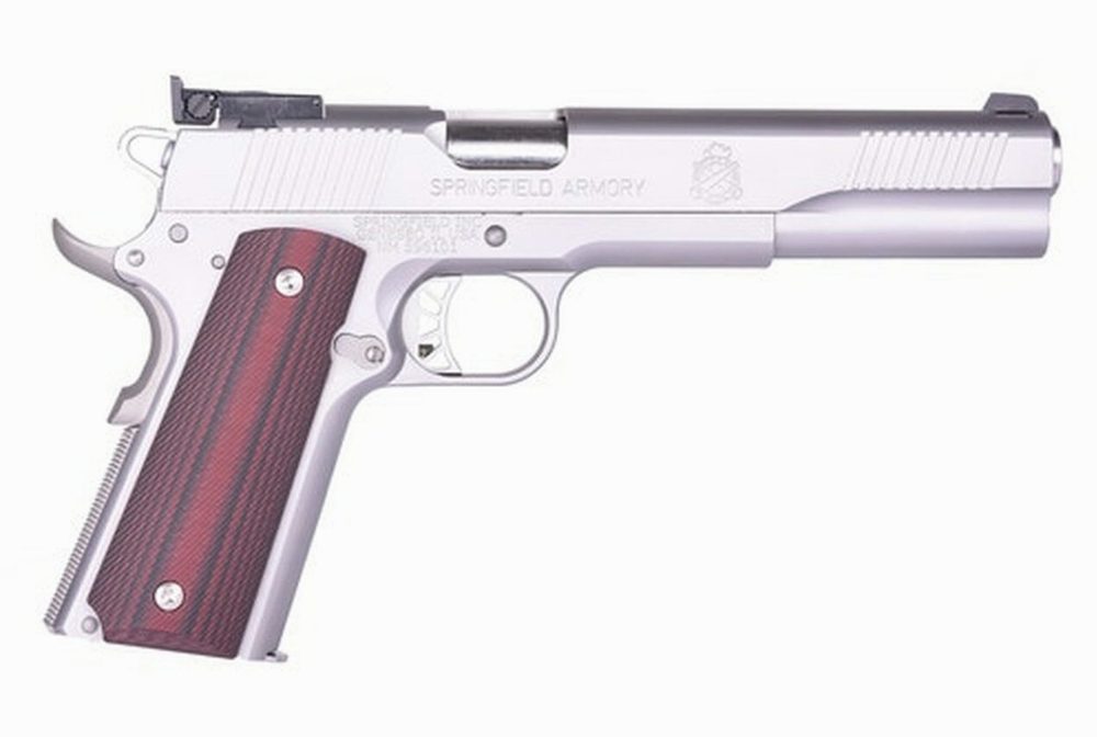 Springfield 1911 Pistol Series Custom Trophy Match 6" Barrel Two Tone Semi-Auto 45 ACP