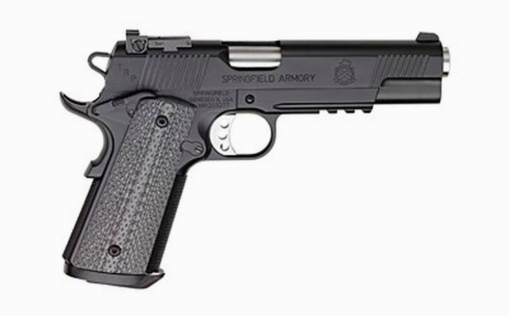 Springfield 1911 Tactical Response Pistol TRP Operator, 1911 45 ACP, 5" Bull Barrel, StG10 Grips, Night Sights, 7rd Mag