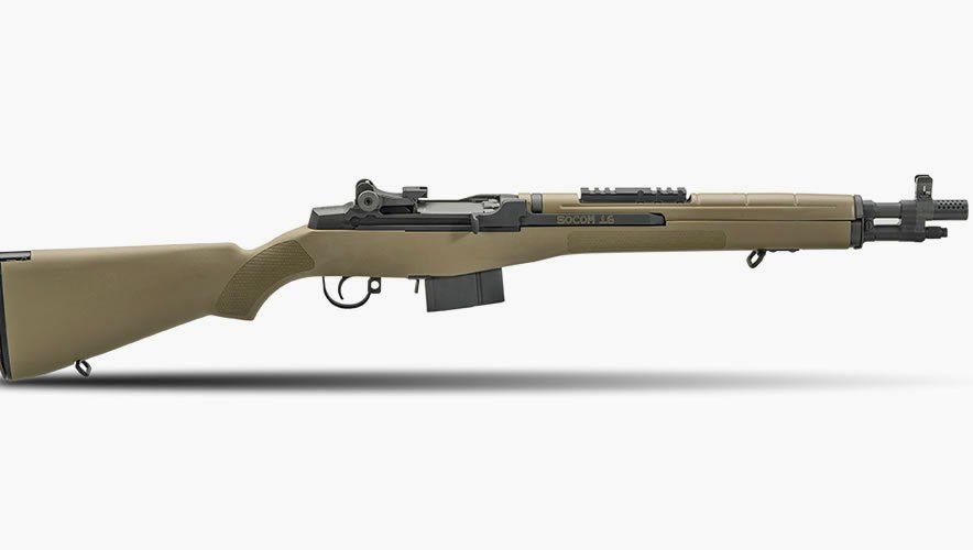 Springfield M1A Socom 16 308 with FDE Composite Stock