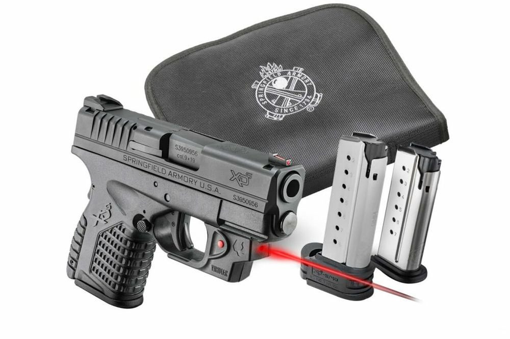 Springfield Armory XDS 45acp 3.3" Barrel w/ Red Viridian