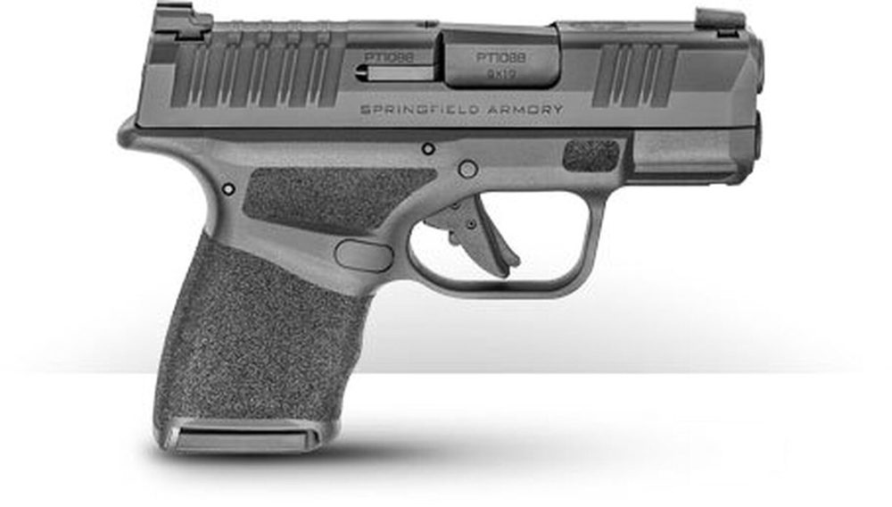 Springfield Hellcat 9mm, 3" Barrel, Tritium Front/Tactical Rear Sight, Black, 11rd/13rd