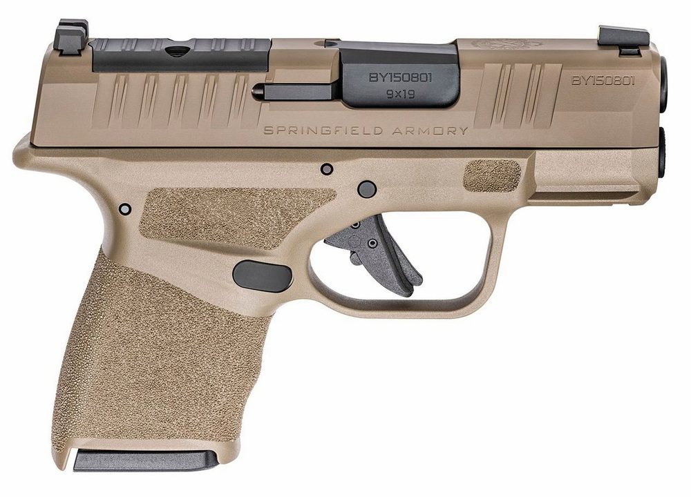 Springfield Hellcat OSP 9mm, 3" Barrel, Night Sights, Flat Dark Earth, 11rd/13rd