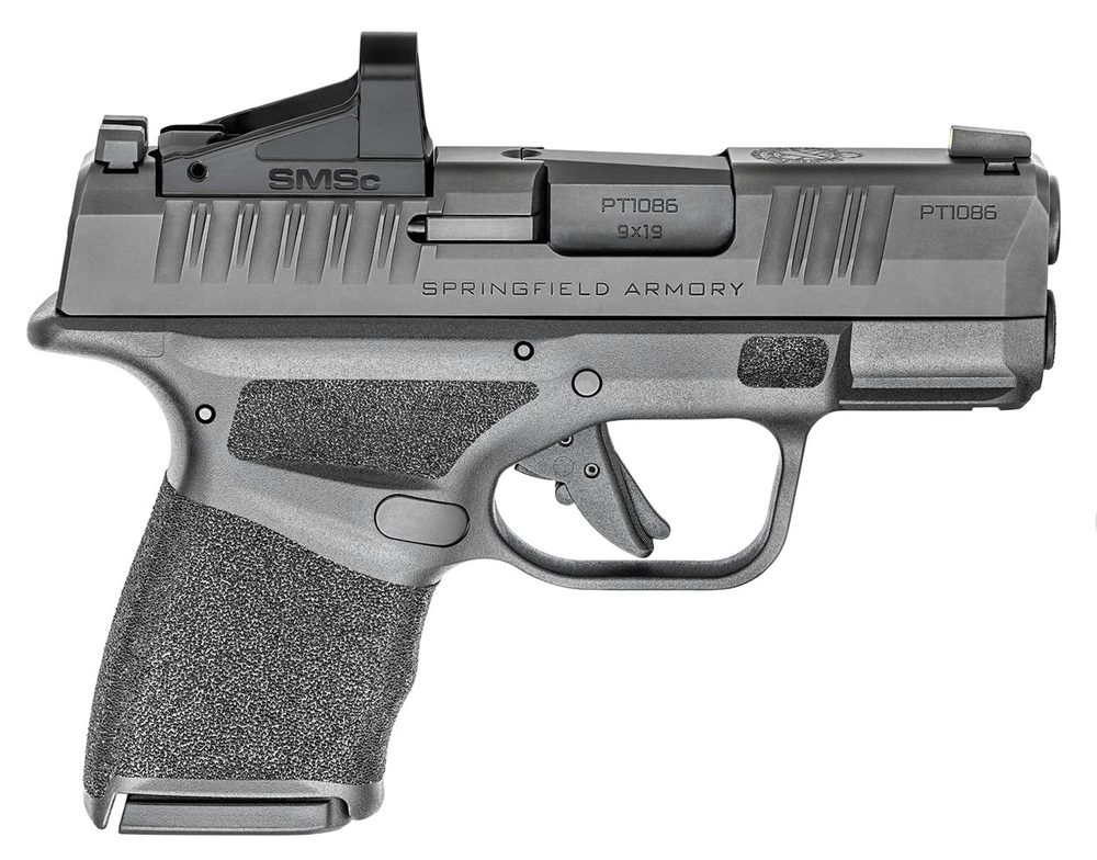 Springfield Hellcat OSP 9mm, 3" Barrel, Night Sights, Manual Safety, Black, 11rd/13rd