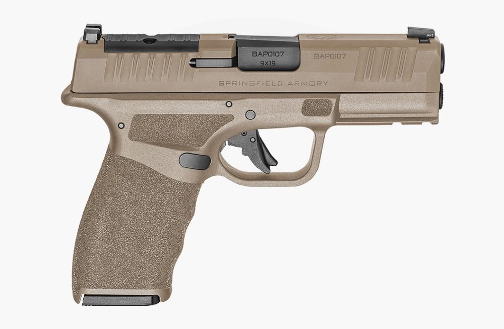 Springfield Hellcat Pro OSP Compact 9mm, 3.7" Barrel, Black, Optics Ready, 17rd