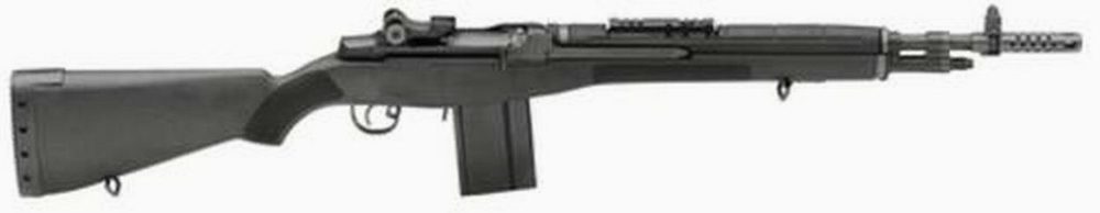 Springfield M1A Scout Squad SA 308 Win 18" Synthetic Stock Black 10rd Mag