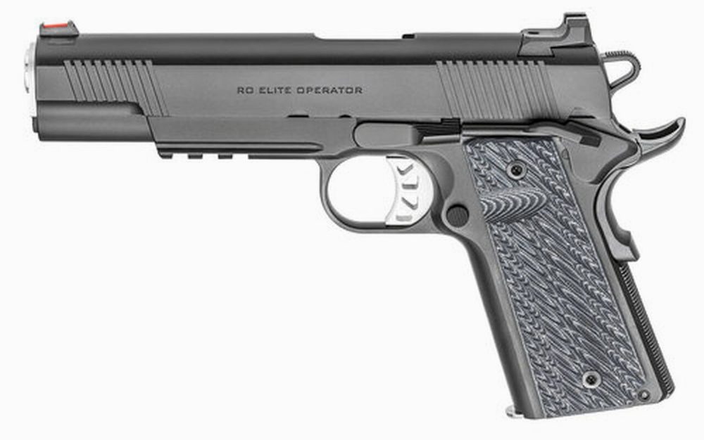 Springfield Range Officer Elite Operator 1911, 10mm, 5", 8rd, Black Steel