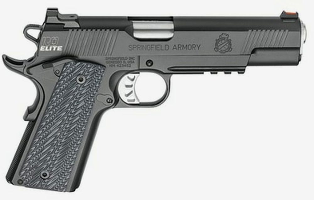 Springfield Range Officer Elite, Operator 1911 9MM, 5" Barrel, G10 Black Grips, 2-9Rd Mags