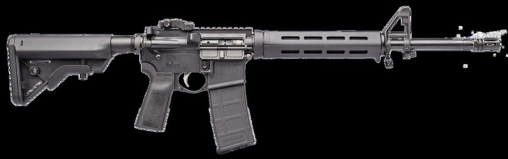 Springfield SAINT AR-15, 223/556 16" Barrel, B5 M-LOK Handguard, Front and Flip Up Rear Sights, 30Rd Mag