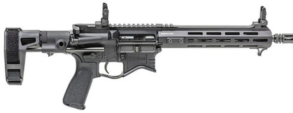 Springfield Saint Edge Pistol AR, 5.56 NATO, 10.3" Stainless Steel Barrel, Aluminum Receiver, Black, M-LOK Handguard, With Stabilizing Brace, 10rd Pmag