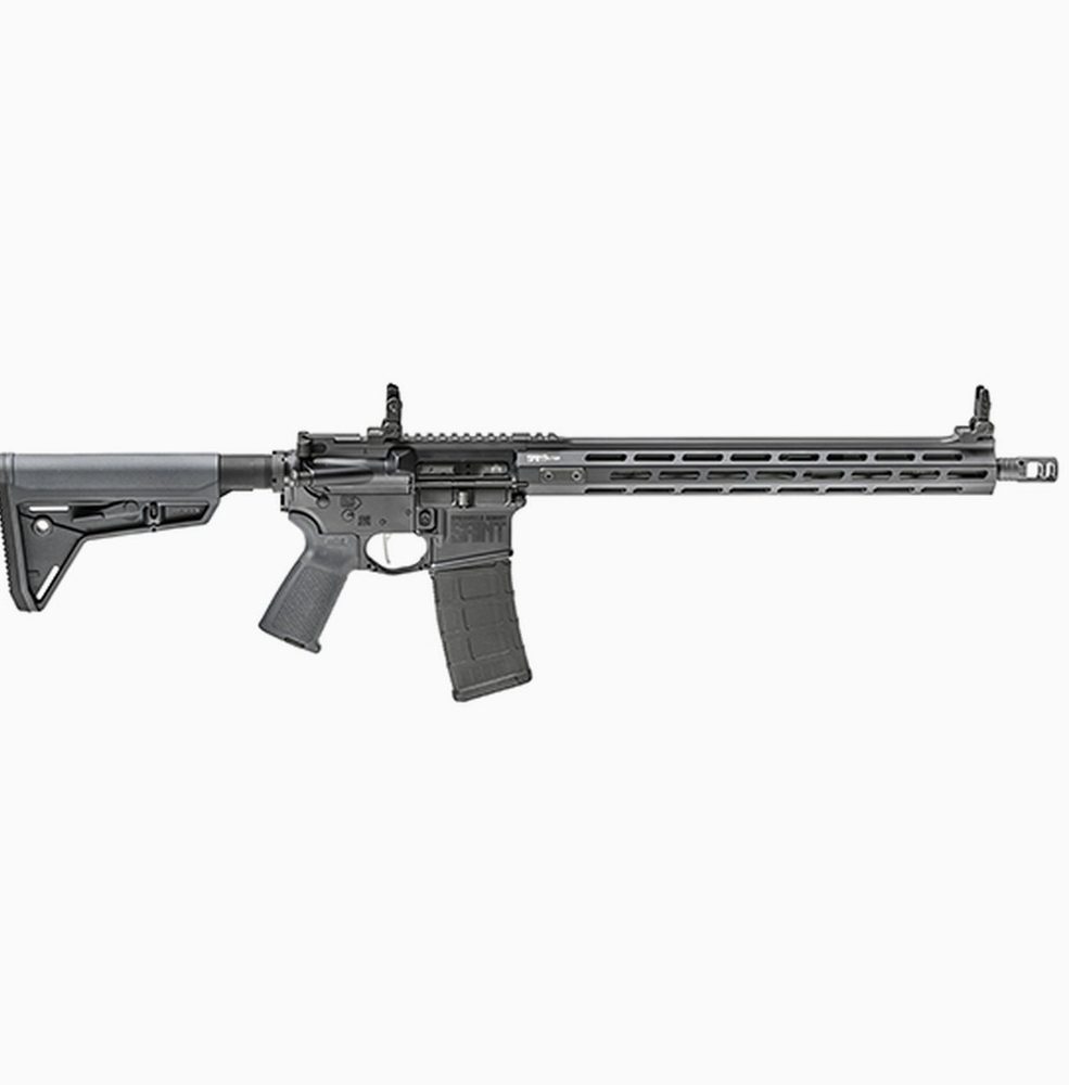 Springfield SAINT Victor AR-15, 223/5.56, 16" Barrel, Gray Finish, Bravo Company Mod 0 Stock, 15" M-LOK Rail, Flip Up Front/RearSights, 30Rd