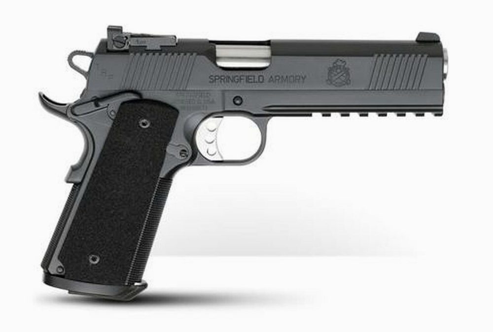 Springfield TRP Operator 45 ACP, 5", Full Length Rail, Black Armory Kote, CA Compliant