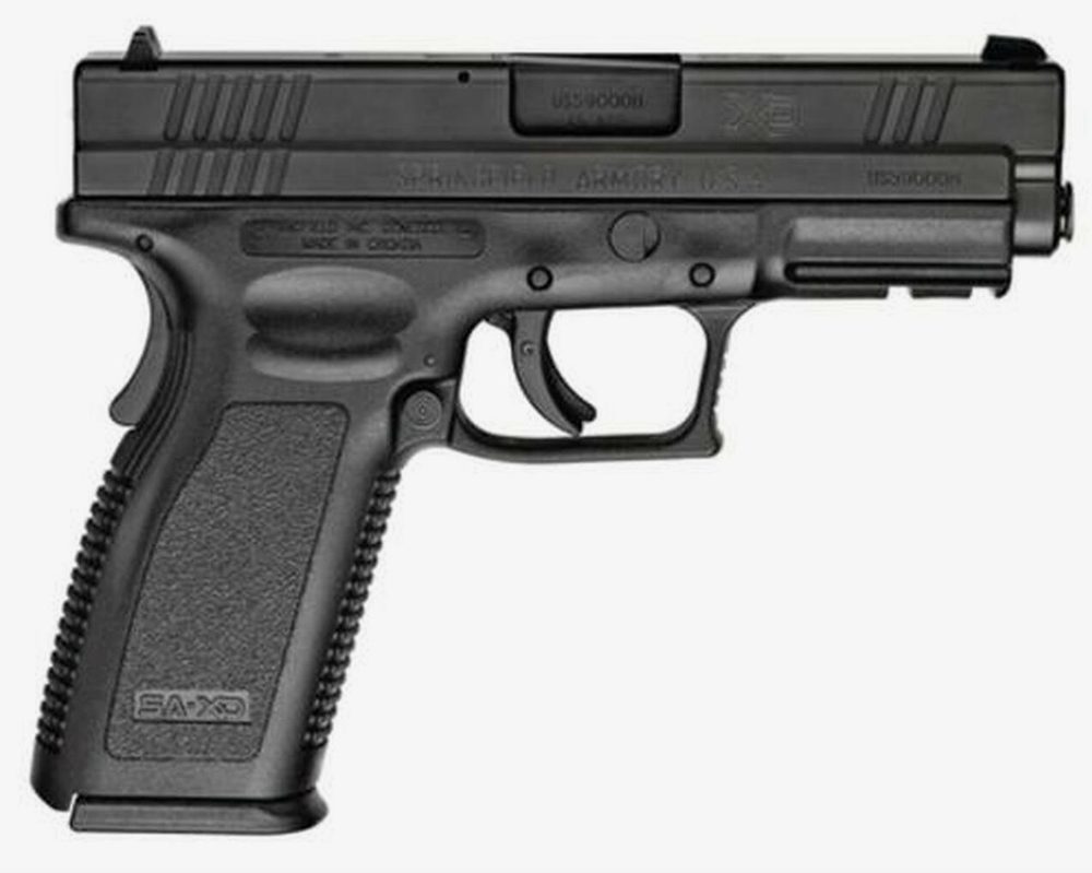 Springfield XD 45 ACP, 4 Inch, Black, Full Package, 13rd Mags