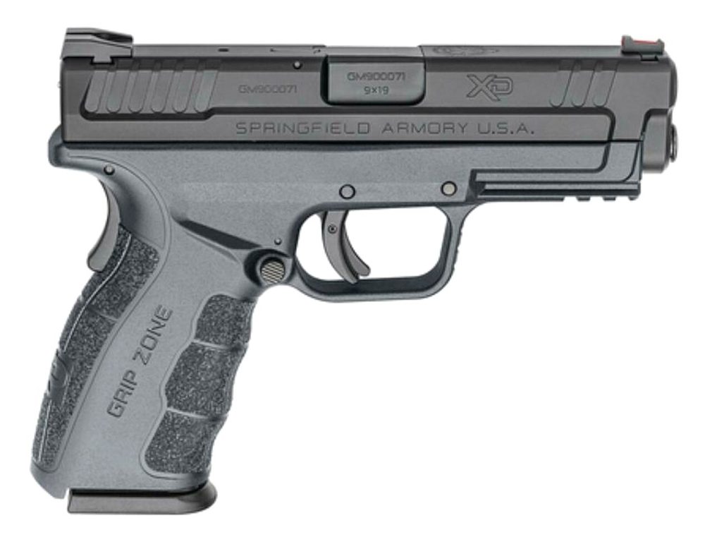 Springfield XD Mod.2 9mm 4" Barrel Combat Rear Sight Tactical Gray 16 Rd Mag