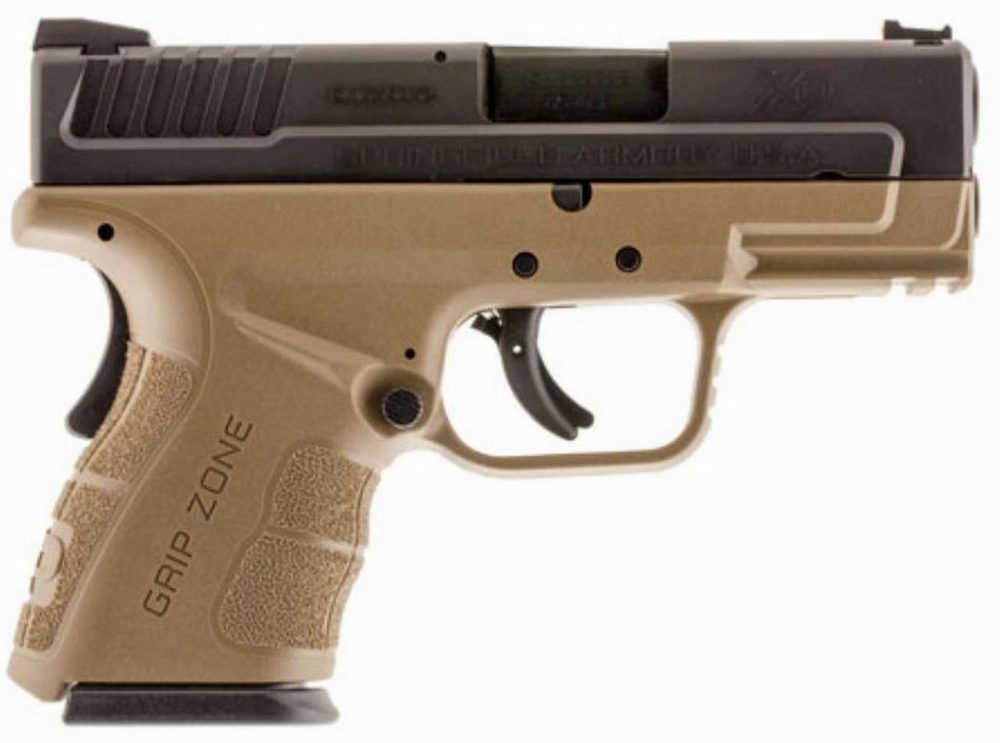 Springfield XD Mod.2 Sub Compact 45 ACP Flat Dark Earth 13 Rd Mag