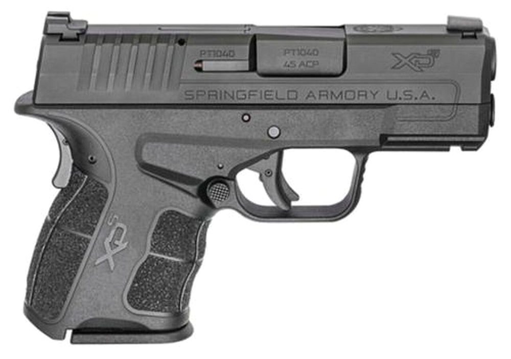 Springfield XD-S Mod. 2, 45 ACP, 3.3", Tritium/Luminescent Front Sight, Tactical-Rack Rear, 5/6rd