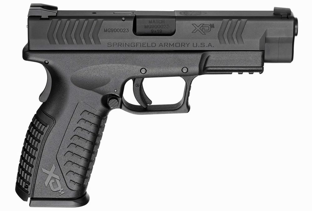 Springfield XDM 9mm 4.5 Full-Size Black Essentials Package