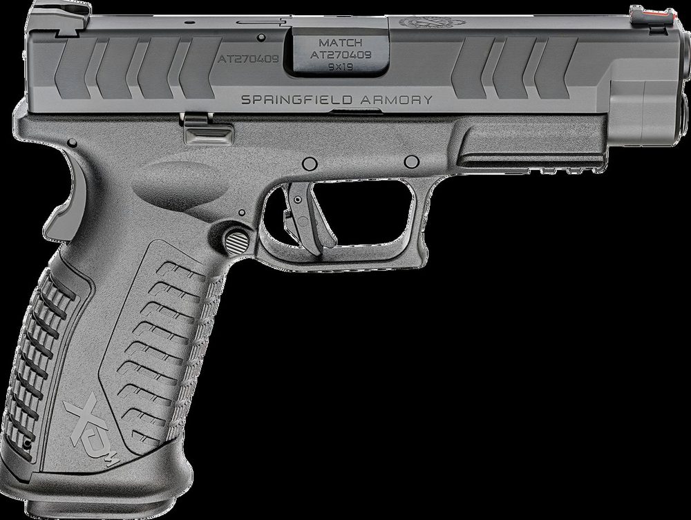 Springfield XDM Elite Compact 9mm, 3.8" Barrel, FO Front Sight, Black, 2x 20rd