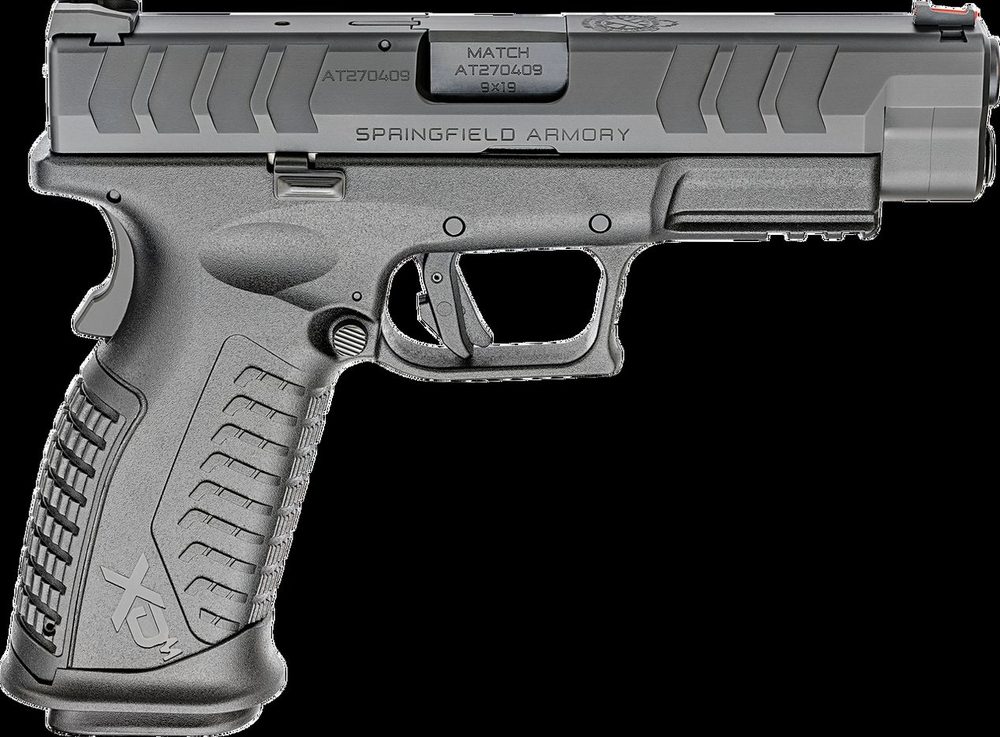 Springfield XDM Elite Full Size 9mm, 4.5" Barrel, FO Front Sight, Black, 2x 20rd