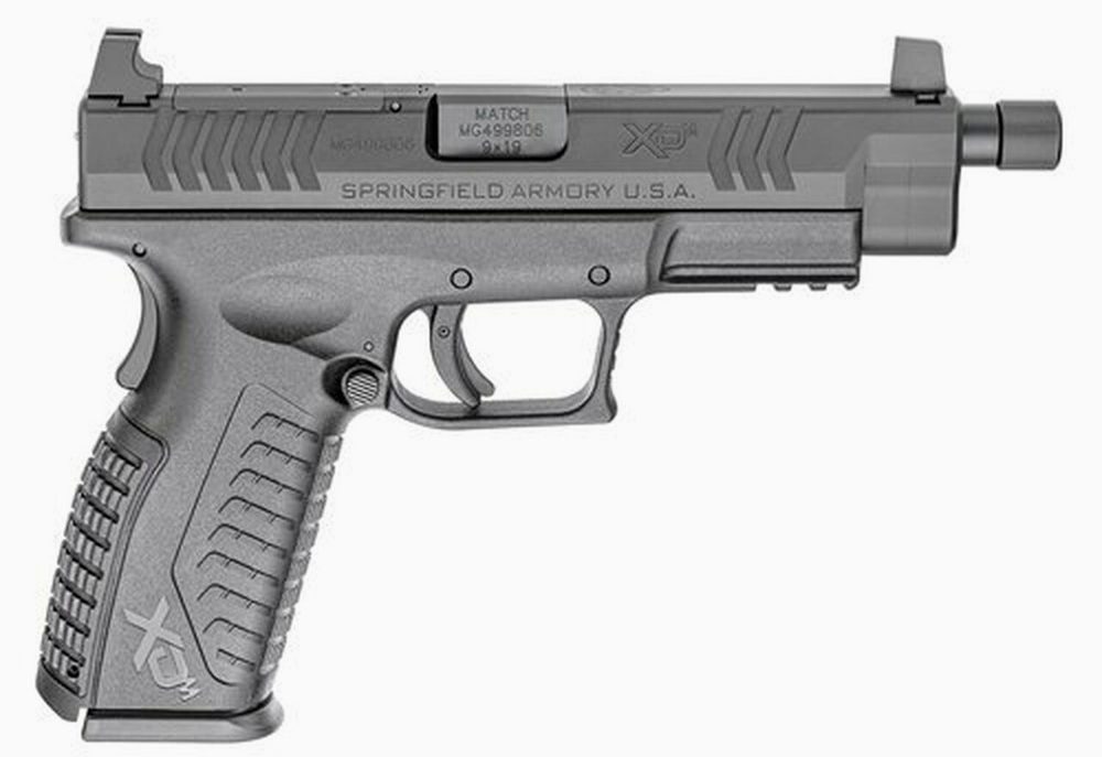 Springfield XDM OSP (Optical Sight Pistol) Full Size, 9MM, 5.28" Threaded Barrel, Base Plates and Non Threaded Barrel Included, Optics Ready