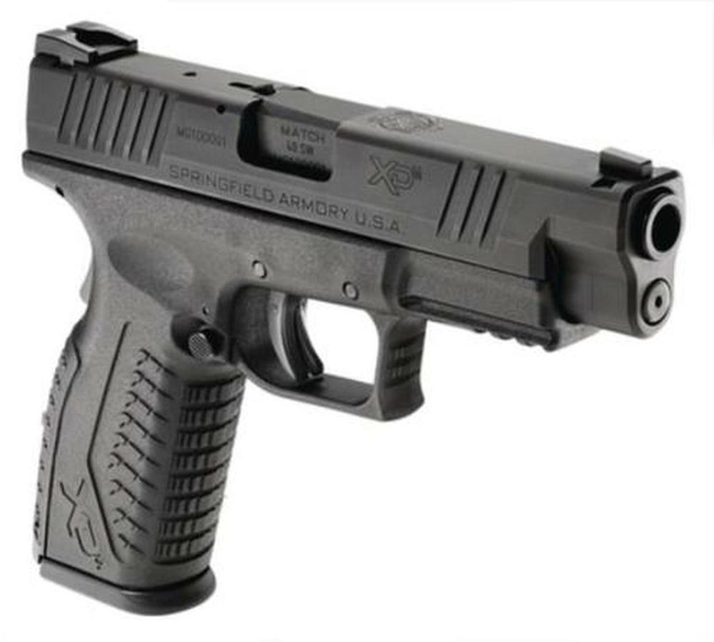 Springfield XDM Standard 40 S&W 4.5" Barrel, Poly Grip Black, 16rd