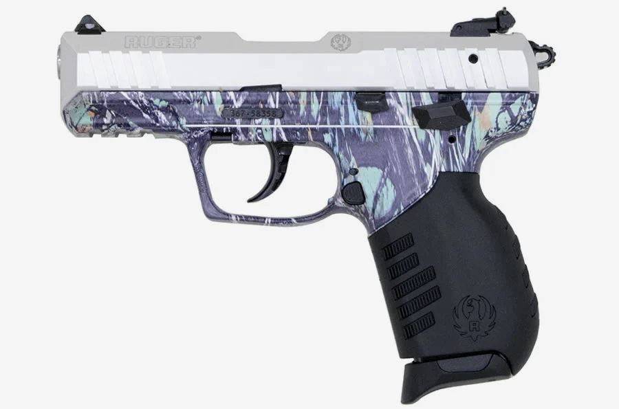 SR22 22LR Rimfire Pistol with Silver Anodized Slide