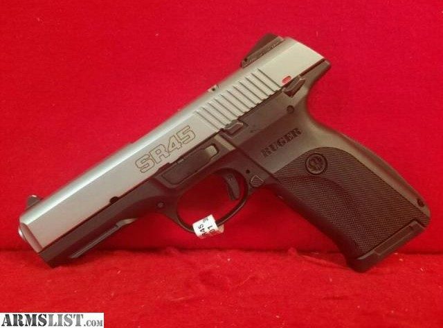 SR45 45ACP Stainless Centerfire Pistol