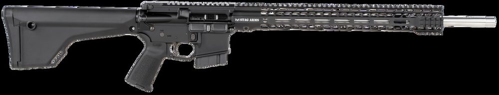 Stag Arms Stag 15 Super Varminter 6.8mm Remington SPC II 20.77", Black Hard Coat Anodized Fixed Magpul Stock, 10 rd