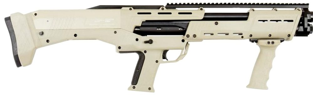 Standard Manufacturing DP-12 Pump 12 Ga, 18" Barrel, Desert Tan, 16rd